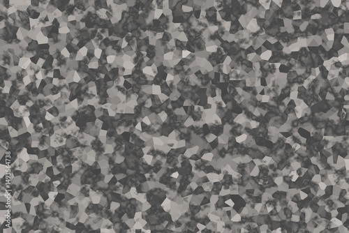Abstract gray crystallized texture seamless pattern