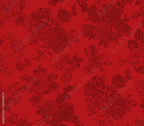 seamless floral pattern