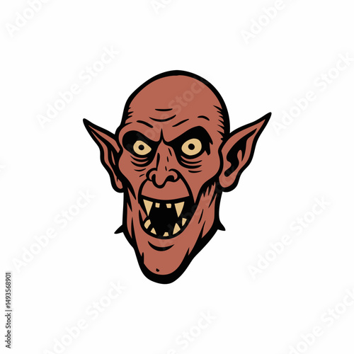 devil head mascot