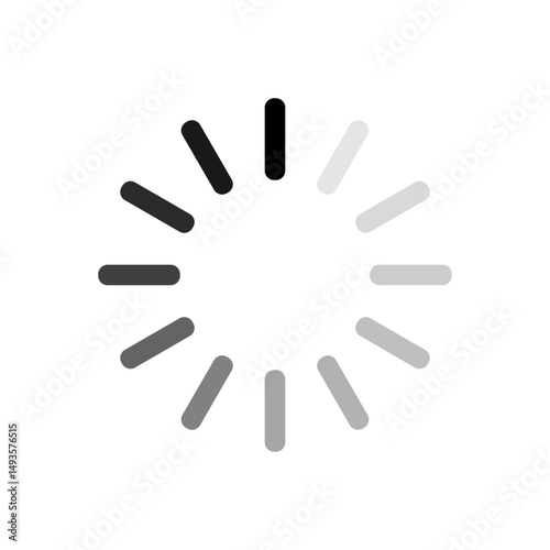 Loading bar symbol. website load bar vector icon set. Set loadingbar progress icon, Circle loader collection. Loading status, Loading isolated