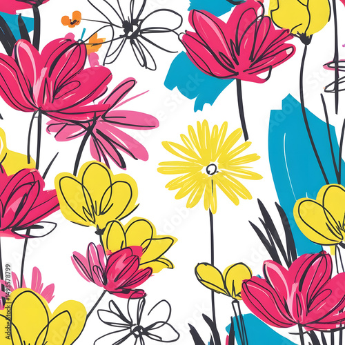 seamless floral pattern