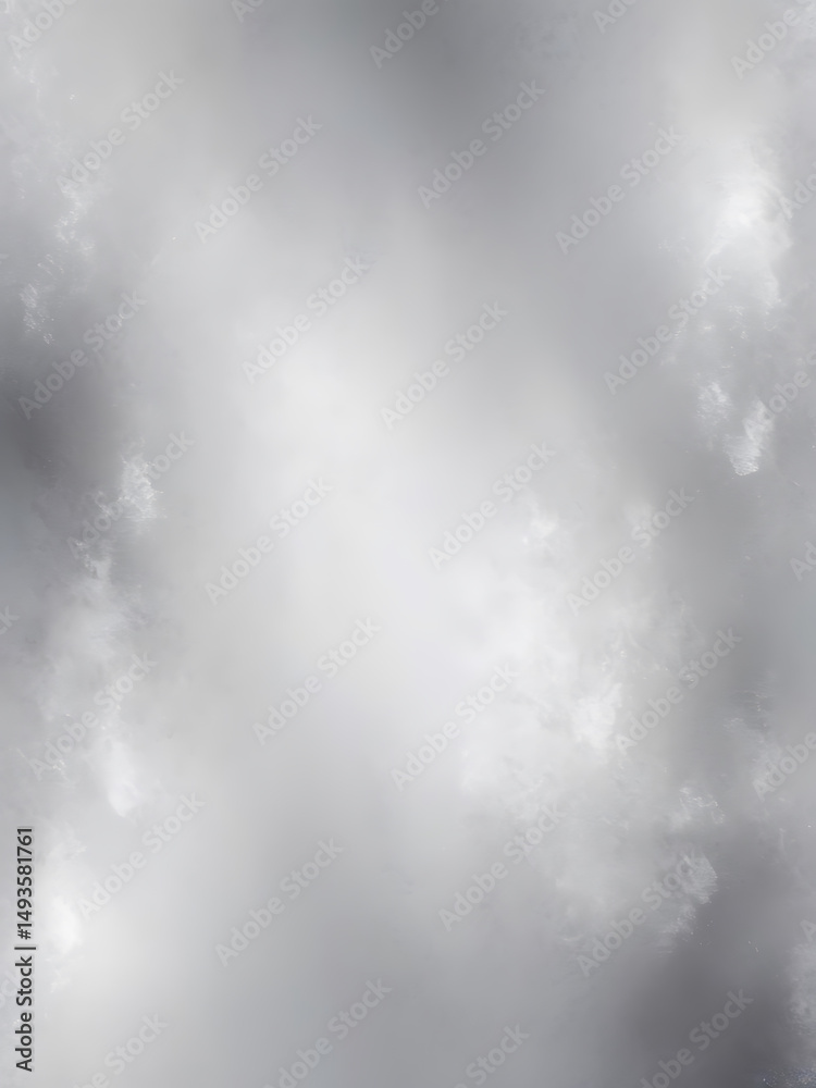 Fototapeta premium Smooth Metallic Abstract Wave Texture Background Design with Silver Gradient Flow - ai