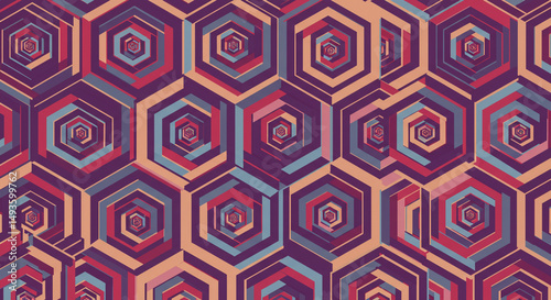 Elegant geometric pattern with intersecting lines and diamond shapes, vintage style