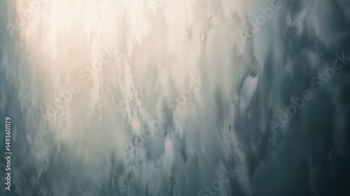 Abstract cloud formation with dramatic light