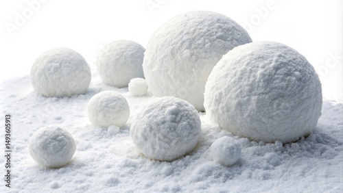 Fresh Snowballs Pile on Sno...