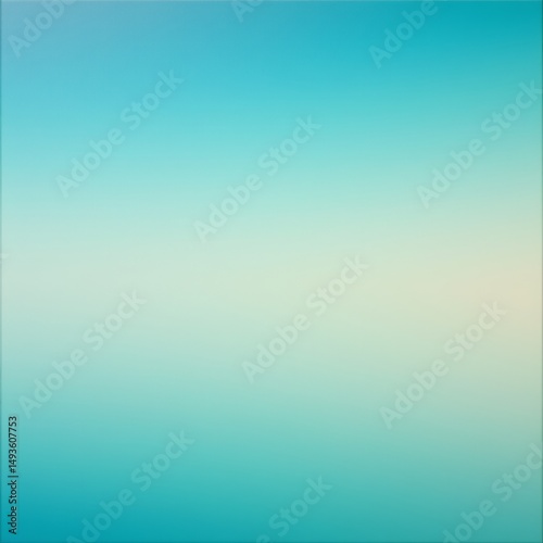 a lagoon gradient background transitioning from a bright turquoise to a deep teal, then to a soft aqua, and finishing with a sandy beige, with a smooth and refreshing blend.