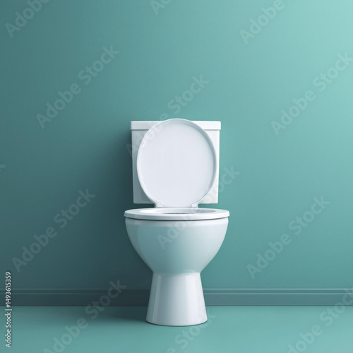toilet isolated