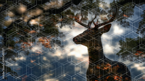 Eco-friendly background: de...