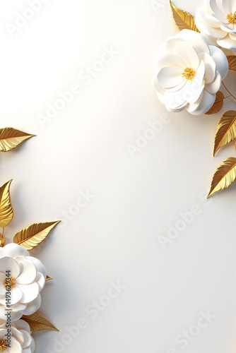 bouquet of white roses on wooden background
