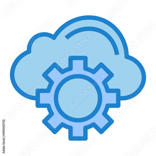 Cloud Computing vector icon