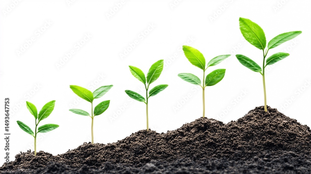 Fototapeta premium young green plant