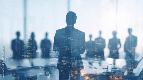 CEO Addressing Staff About Company Mission in a Modern Office
