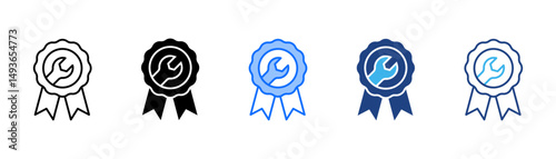 Best Practice Icon Set With Multiple Style Collection 