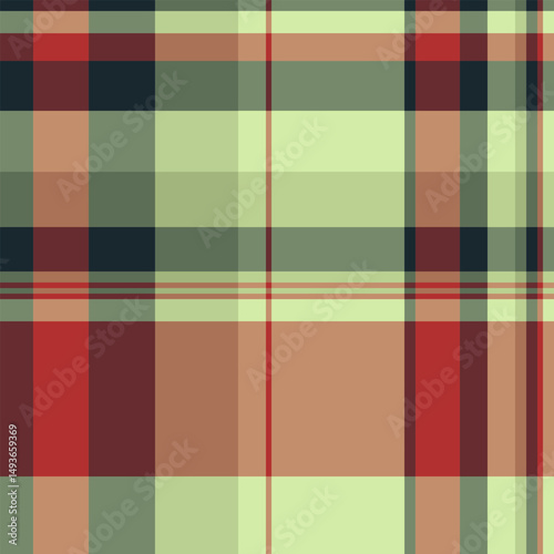 Elegant muted plaid pattern in earthy tones.  Perfect for textile design, website backgrounds, or any project needing a sophisticated, subtly textured feel.