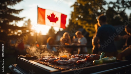Canadian BBQ Sunset Gathering. (1)
