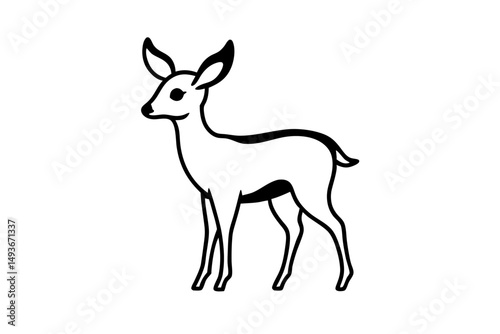 deer vector illustration