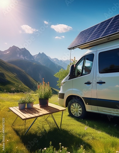 Nachhaltig reisen im Wohnmobil – autarkes Leben in den Bergen