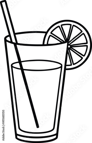 Tall Glass of Lemonade