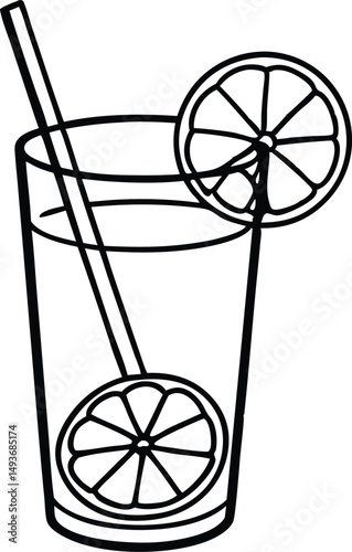 Tall Glass of Lemonade