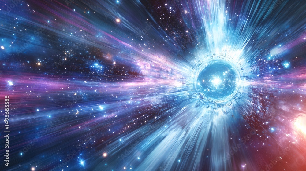 Fototapeta premium abstract space background