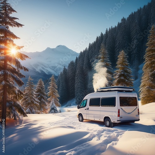 Autarkes Winterleben im Wohnmobil – Stille im verschneiten Tal