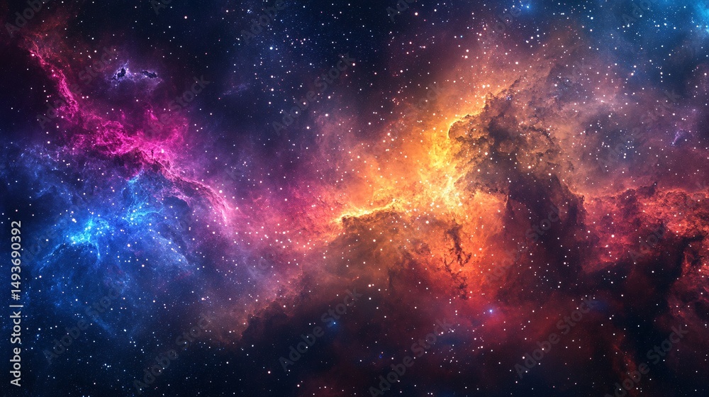 Fototapeta premium abstract space background