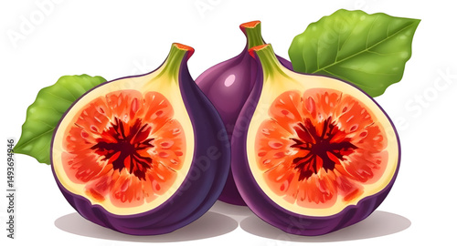 Fig, Fig fruit, Fresh fig, Ripe fig, Fig vector, Fig illustration, Fig icon, Fig clipart, Fig drawing, Fig slice, Halved fig, Whole fig, Purple fig, Green fig, Fig cross-section, Fig with seeds, Juicy