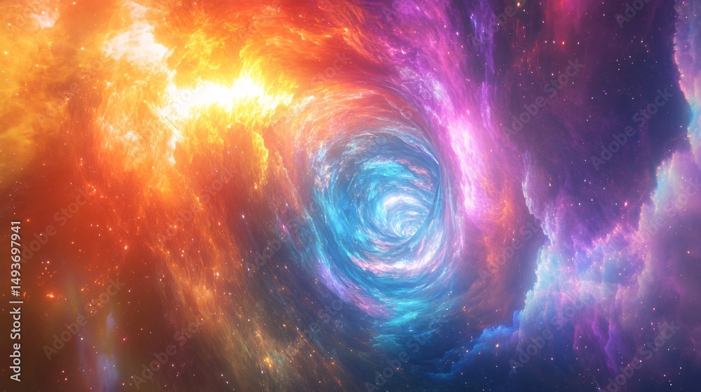 Fototapeta premium abstract space background