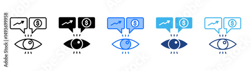 Prospect Icon Set With Multiple Style Collection 