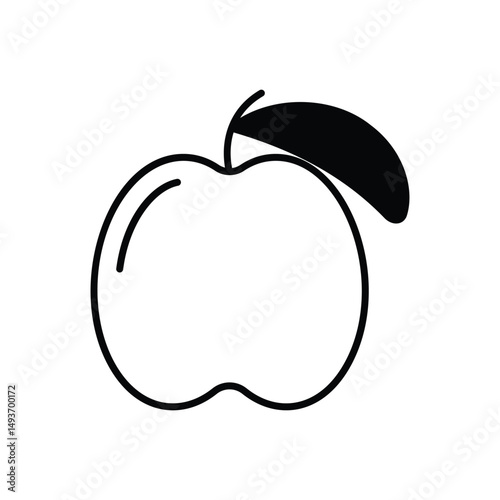 Apricot Vector icon
