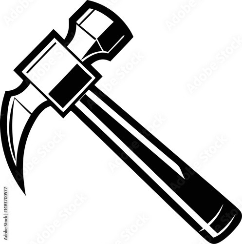 hammer and sickle vector icon 
