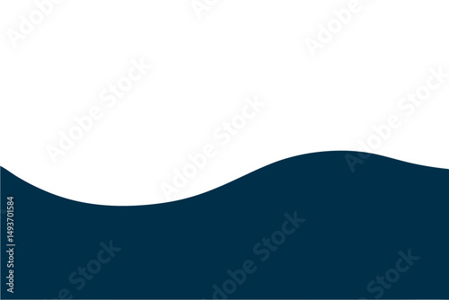 Abstract background design depicting a wavy silhouette form for various applications