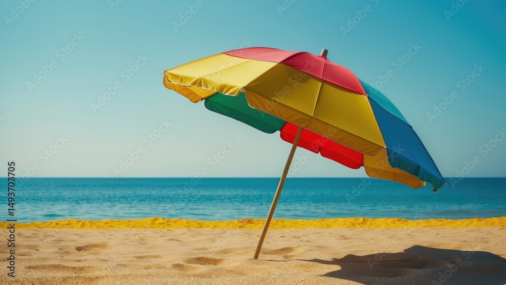 Umbrella at the Beach Umbrella at the Beach
