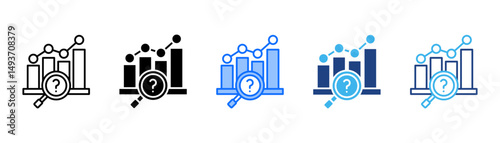 Forecast Icon Set With Multiple Style Collection 