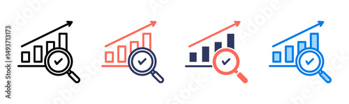 Evaluation icon sheet multiple style collection