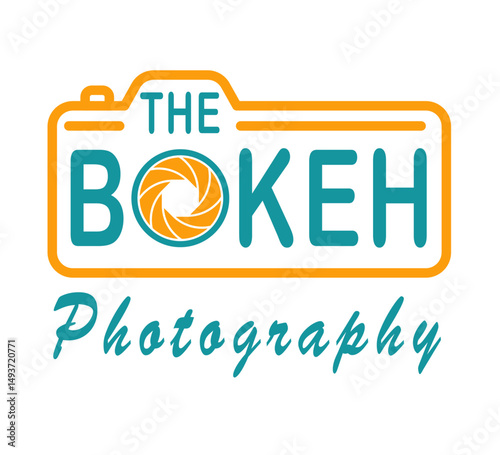 The bokeh photography logo