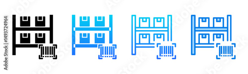 Inventory icon sheet multiple style collection