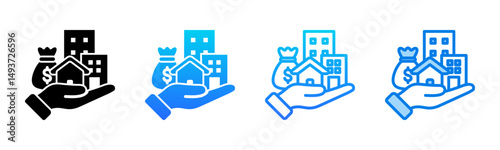 Assets icon sheet multiple style collection