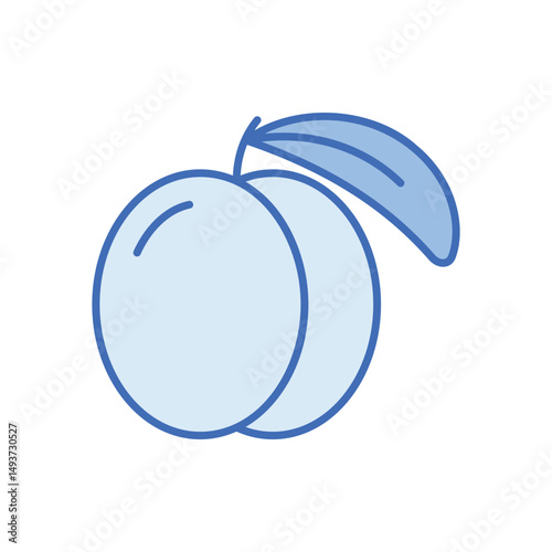 Peach Vector icon