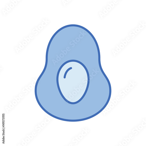 Avocado Vector icon