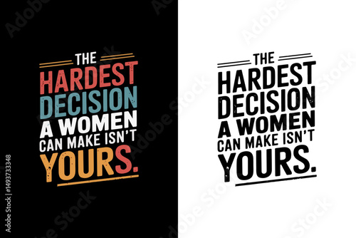 Awesome t-shirt design for women
