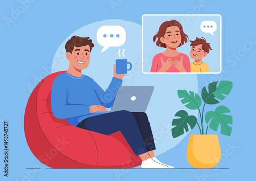 Virtual Family Video Chat