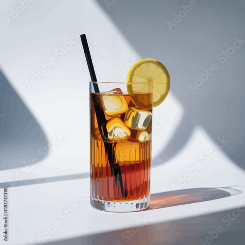 Iced Tea with Lemon