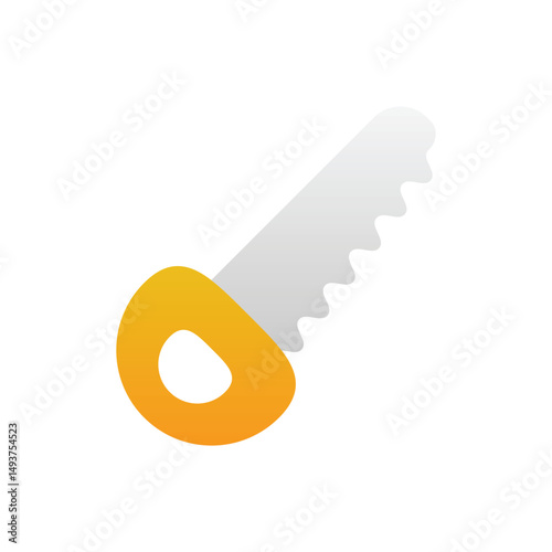 Hand Saw Vector icon