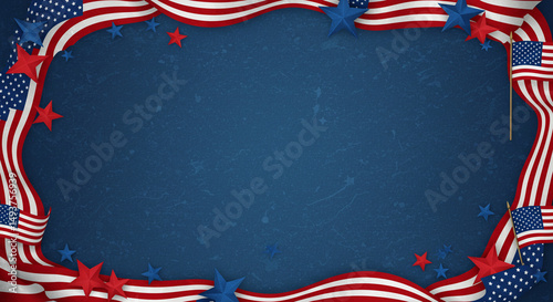 4 july america independence day- patriotic american flag background for independence day memorial day labor day and presidents day decor