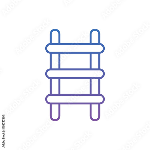 Stepladder Vector icon