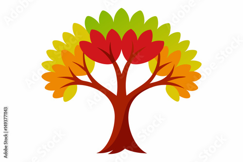 tree with autumn leaves