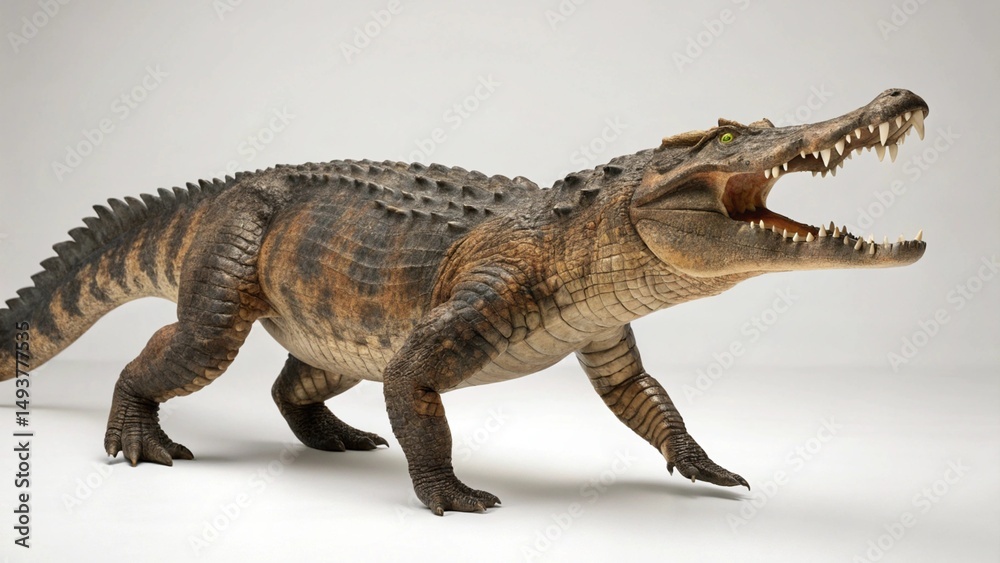 Obraz premium Deinosuchus on studio background
