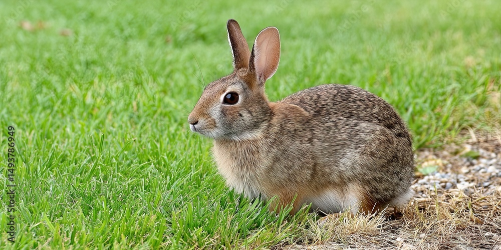 Fototapeta premium cottontail rabbit