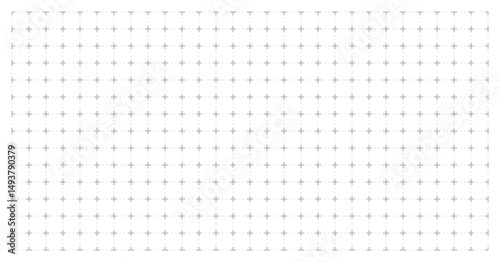 Set of white grid paper background. Blueprint base, notebook sheets, paper for school notes. Background with square grid. Editable stroke